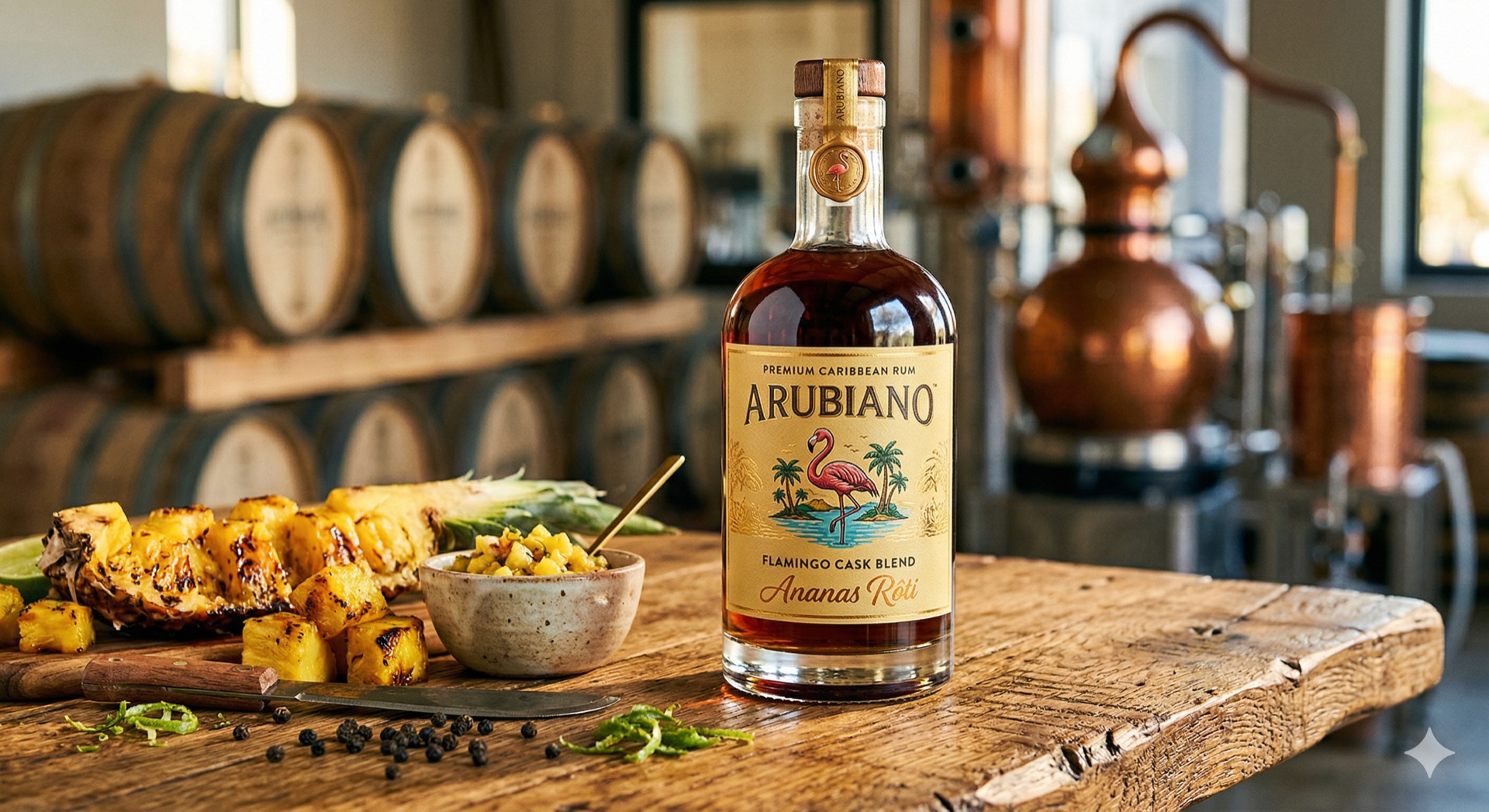 Arubiano Ananas Rôti